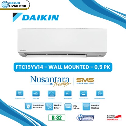 FTC15YV14 – Wall Mounted – 0,5 PK