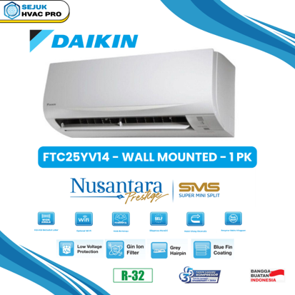 FTC25YV14 – Wall Mounted – 1 PK