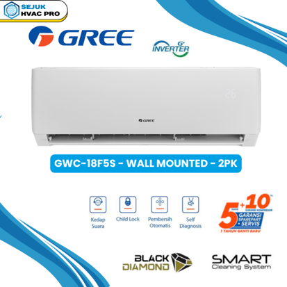 GWC-18F5S – Wall Mounted – 2 PK