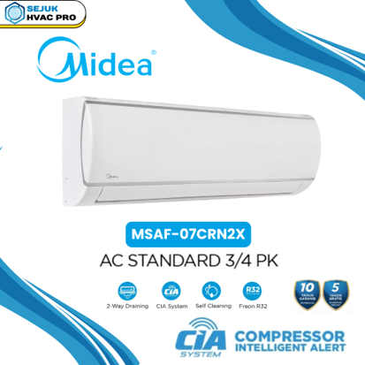 MSAFE-07CRN2X AC STANDARD 3/4 PK