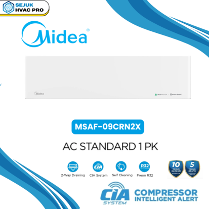 MSAFE-09CRN2X AC STANDARD 1 PK