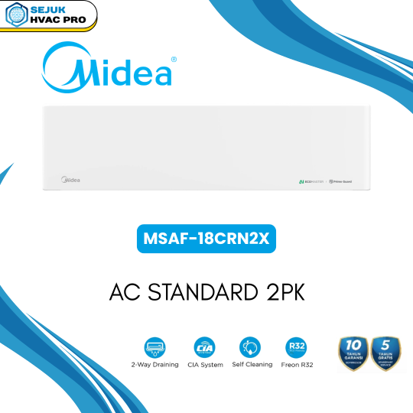 MSAFE-18CRN2X AC STANDARD 2 PK