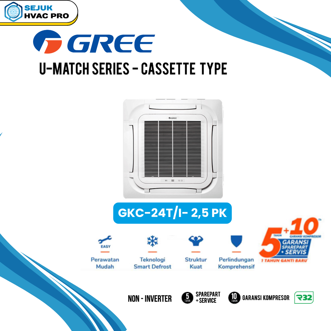 GKC-24T/I – AC CASSETE 4 WAY