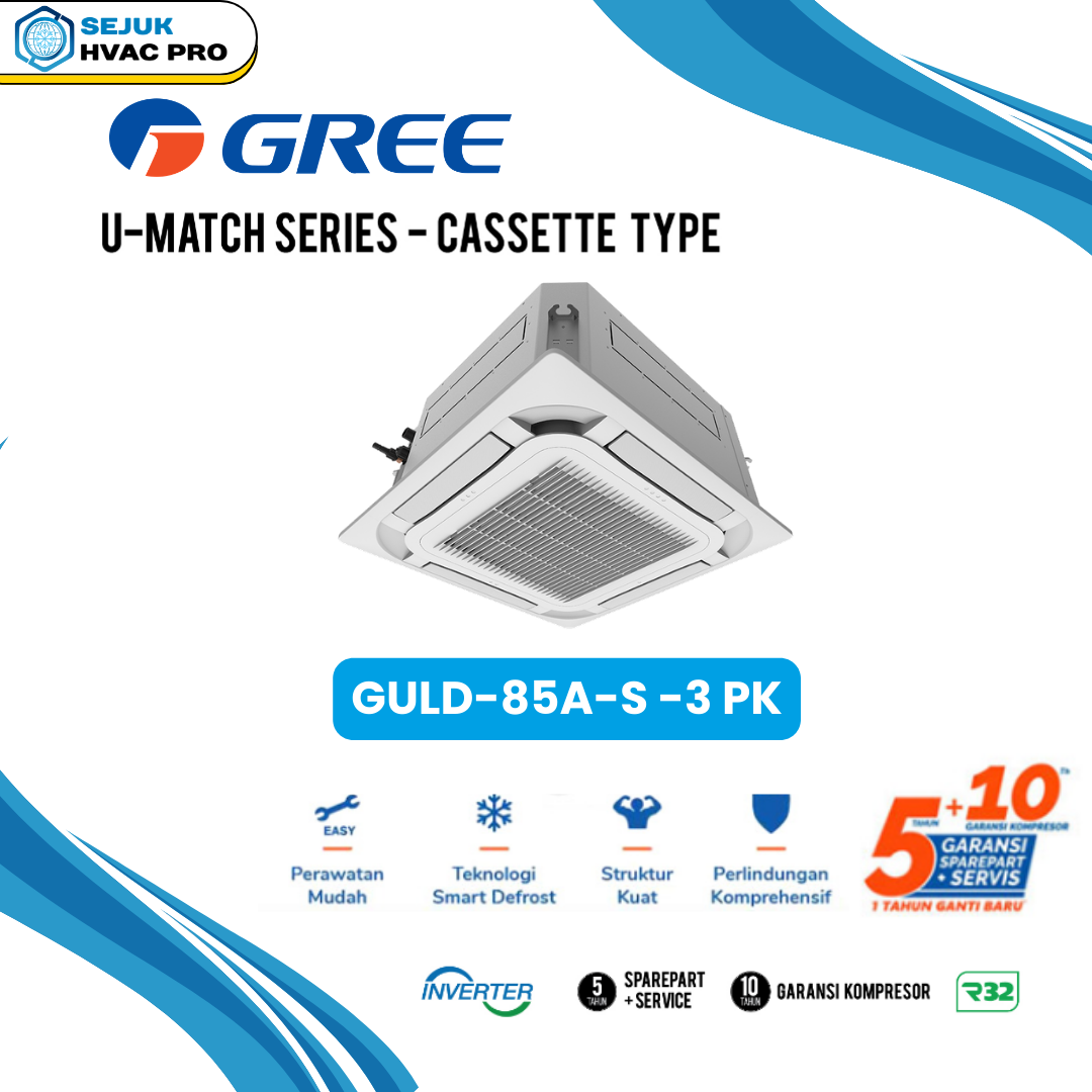 GULD-85TA1/S – AC CASSETE 4 WAY