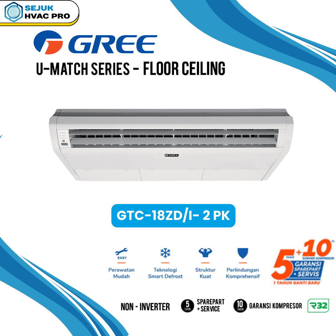 GTC-18ZD/I – AC FLOOR CEILING GREE